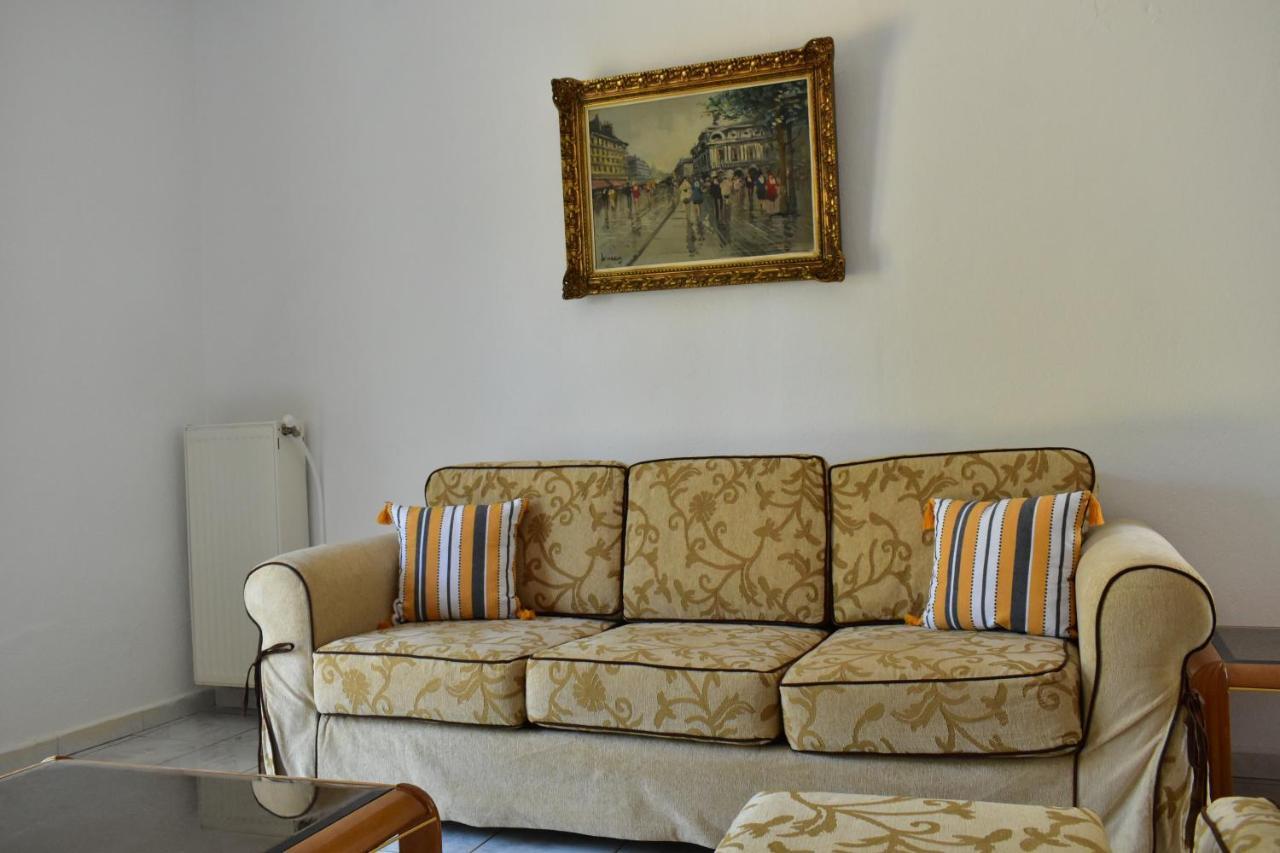 White Clam Vintage House With Sea View & Garden Villa Makrygialos Ngoại thất bức ảnh