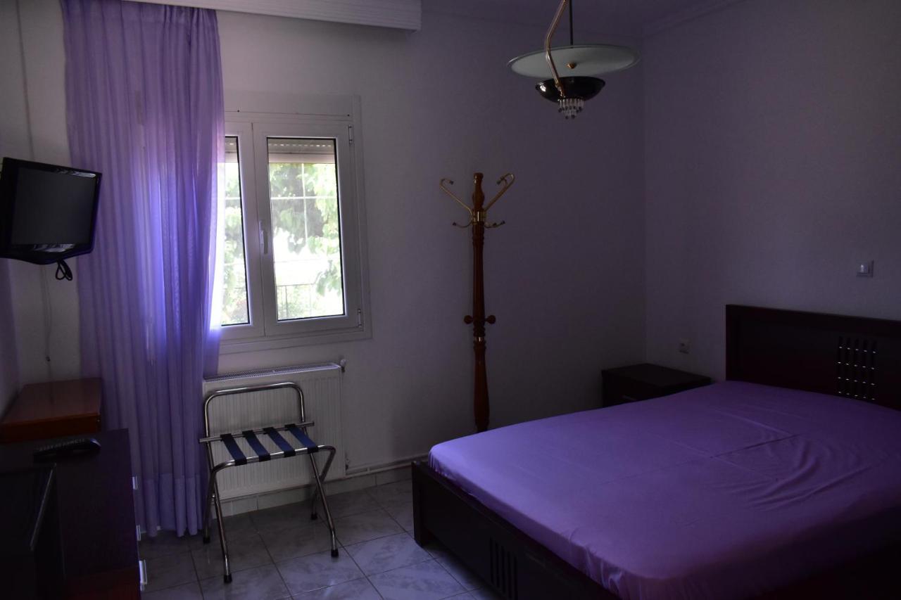 White Clam Vintage House With Sea View & Garden Villa Makrygialos Ngoại thất bức ảnh